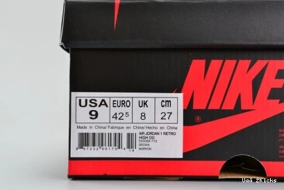 604 Air Jordan OG 313 High 1 EasyMatch Retro 1020